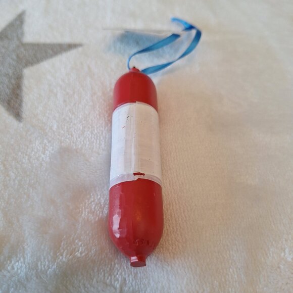 Kurt Adler Salami Ornament Ham Pork Pig Meat Food Wine Italy Italian Novelty - Picture 3 of 5